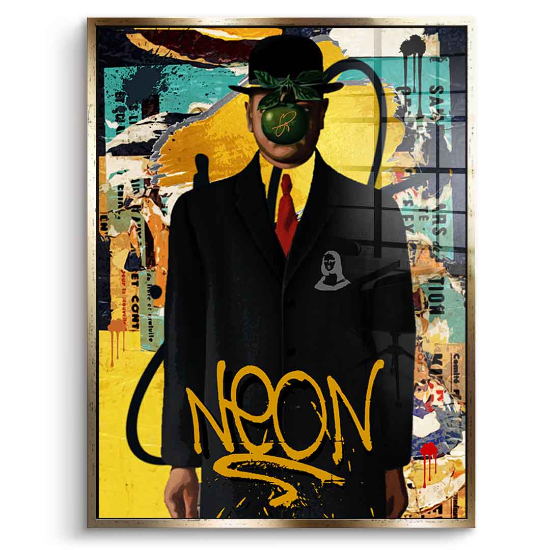 KINETIC 4 - STREETY MAGRITTE - Acrylglas