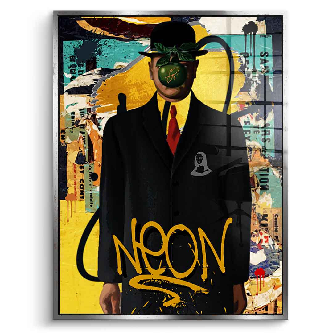 KINETIC 4 - STREETY MAGRITTE - Acrylglas