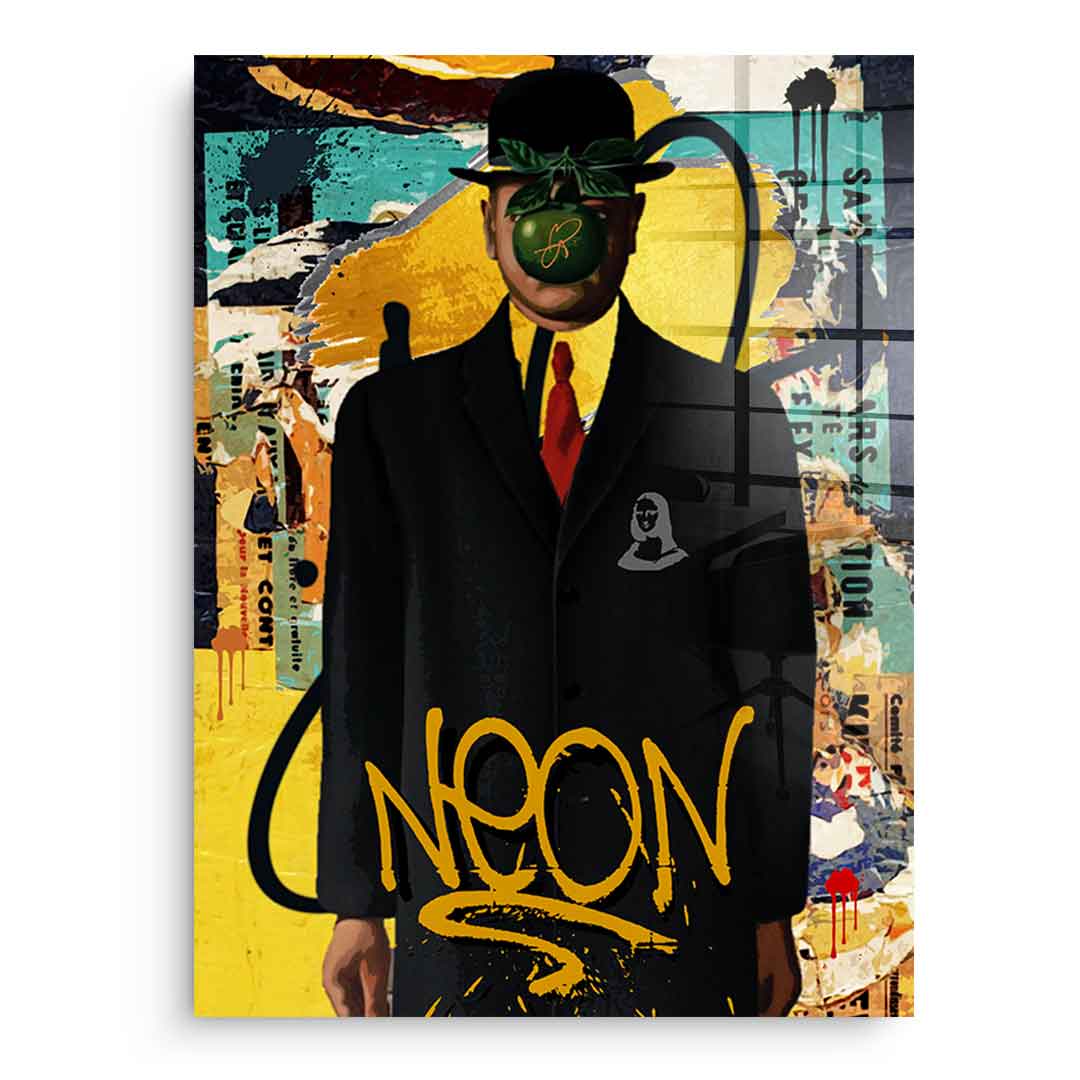 KINETIC 4 - STREETY MAGRITTE - Acrylglas