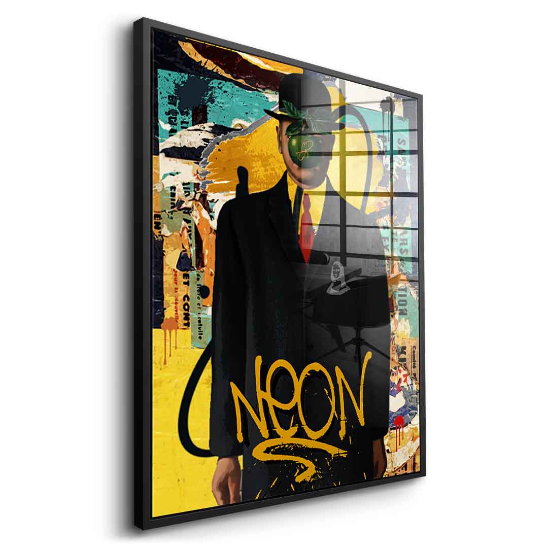 KINETIC 4 - STREETY MAGRITTE - Acrylglas