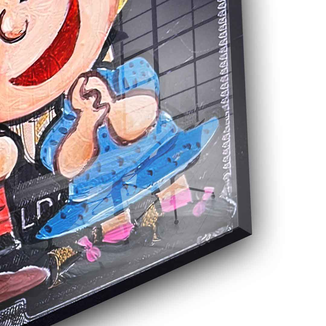 Kill them with kindness - Acrylglas