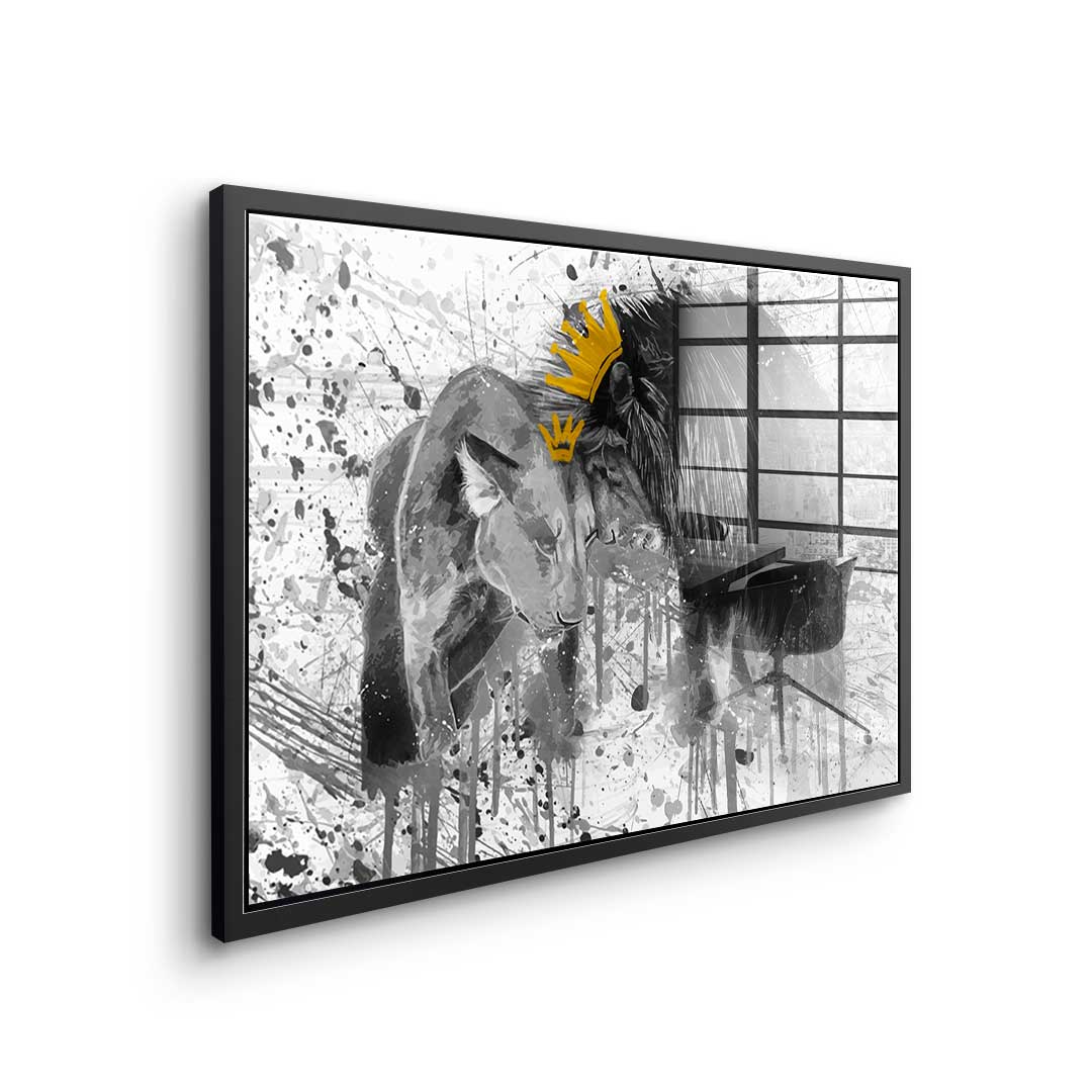 King & Queen - Acrylglas