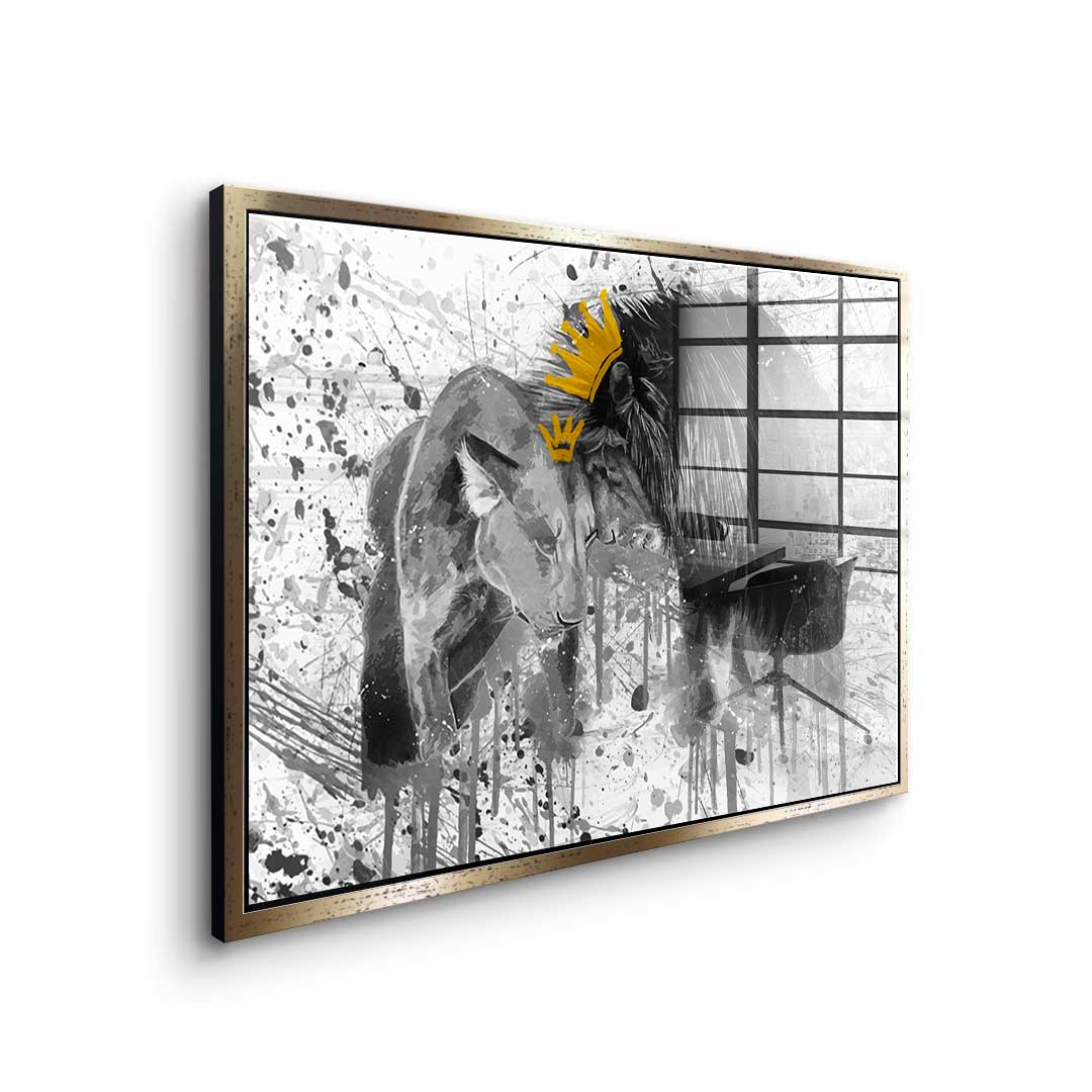 King & Queen - Acrylglas