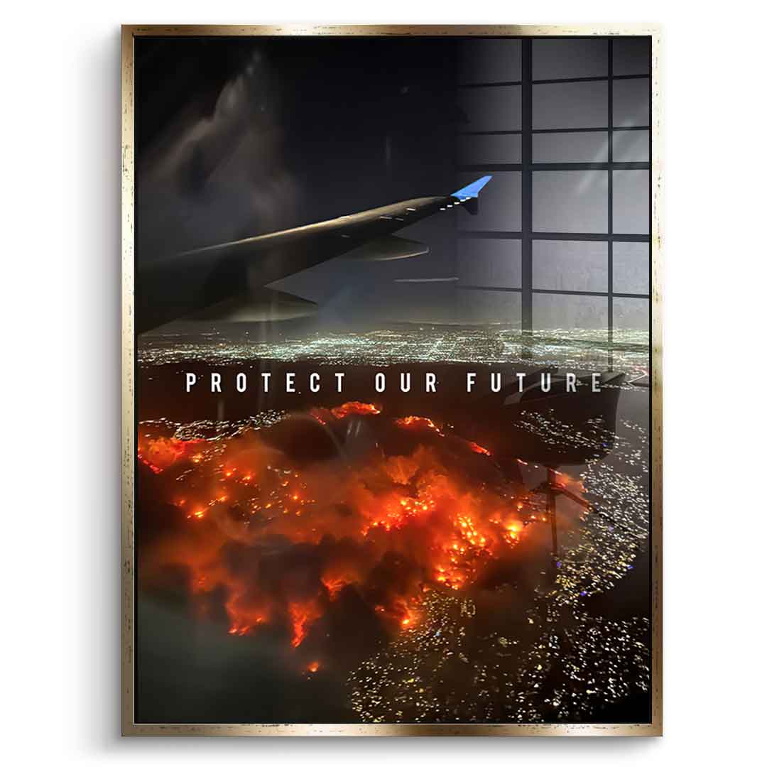 Protect our Future No 1 - acrylic glass