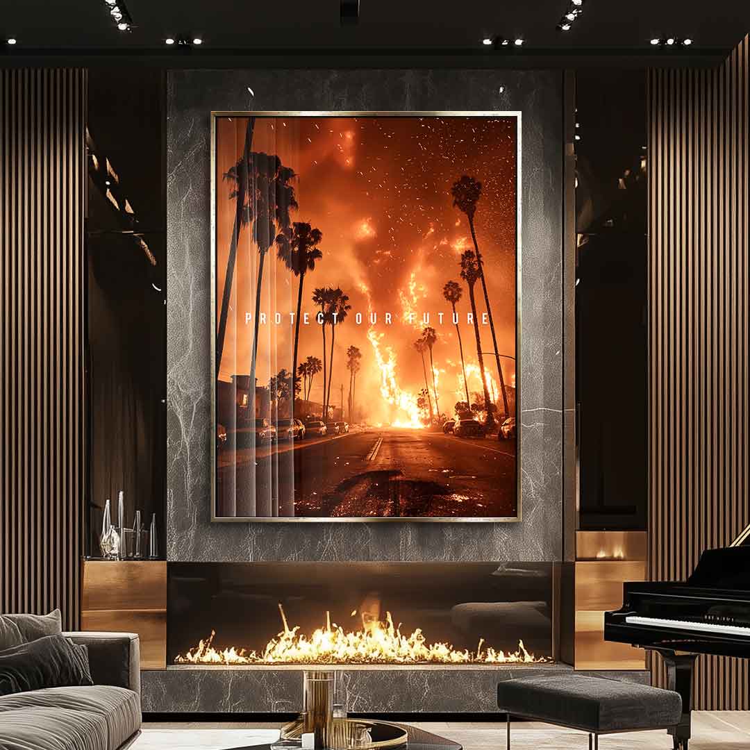 Protect our Future No 3 - acrylic glass