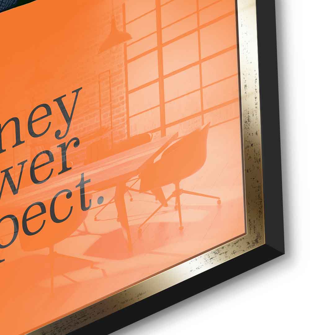 Money Power Respect - Acrylic glass