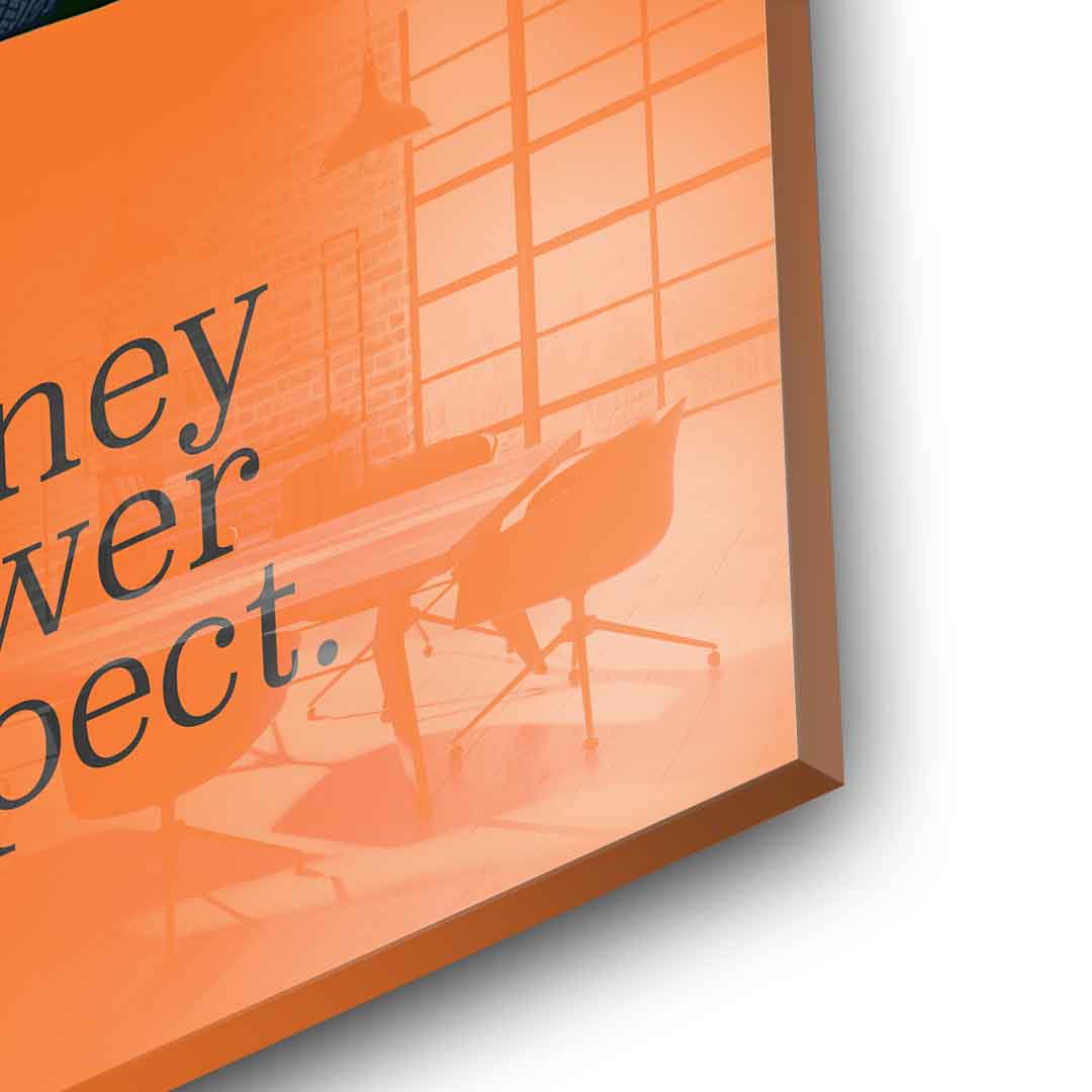 Money Power Respect - Acrylic glass