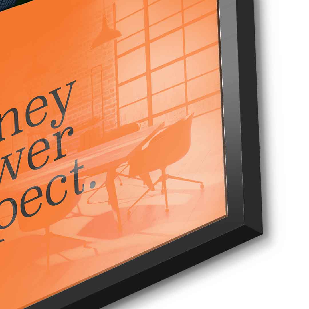 Money Power Respect - Acrylic glass