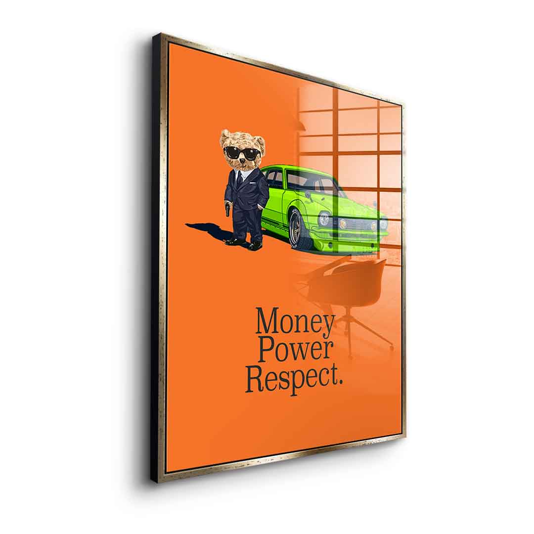 Money Power Respect - Acrylic glass