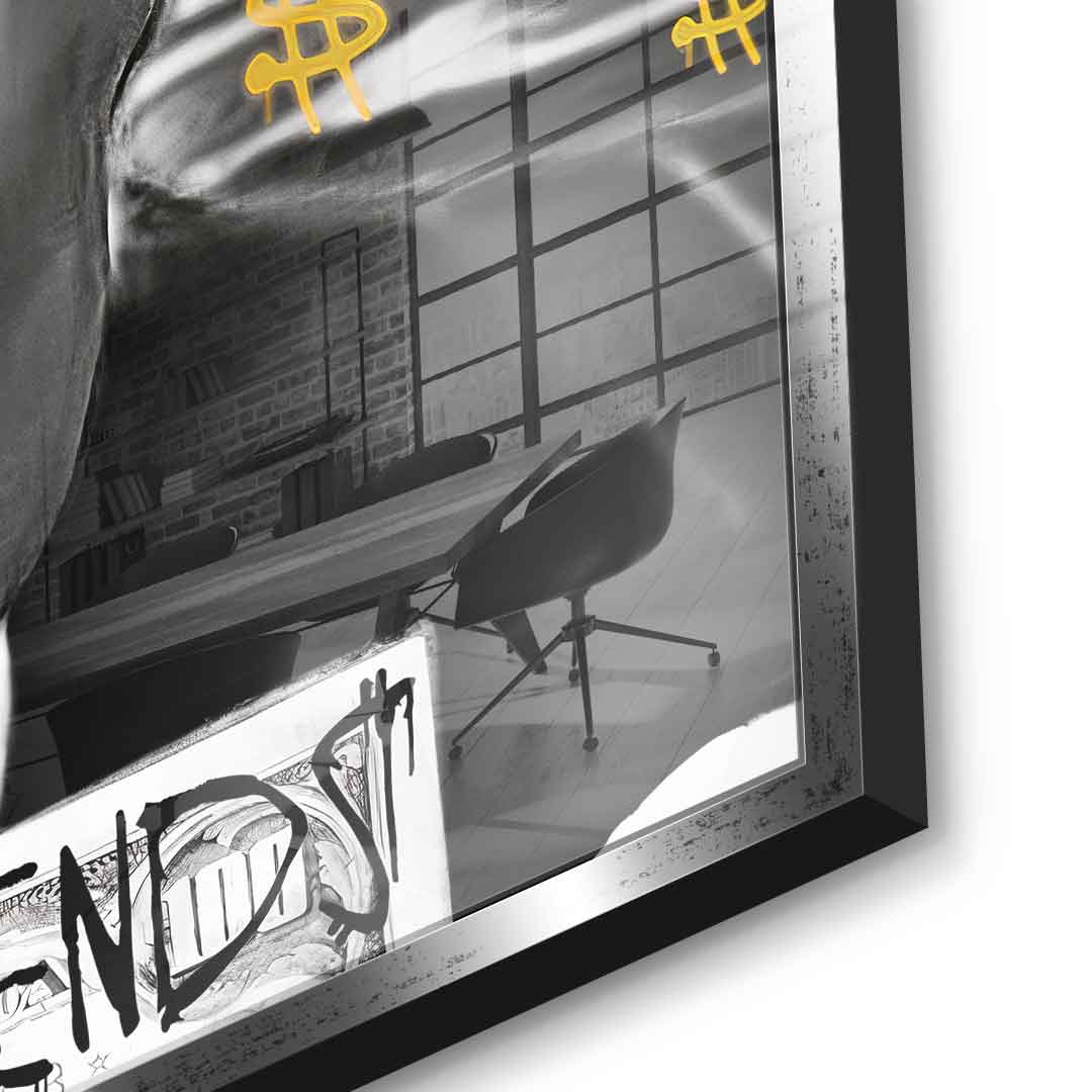 Make Money No Friends - Acrylglas