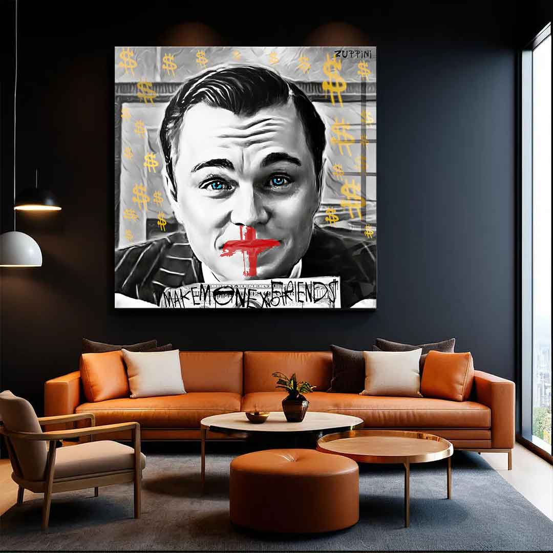 Make Money No Friends - Acrylglas