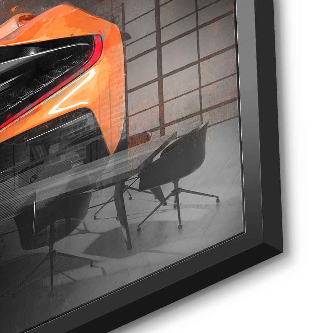McLaren Backside - Acrylic glass