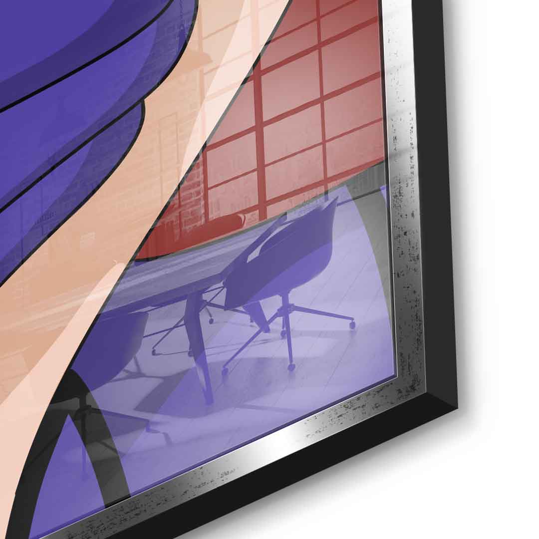 Melting Jessica - Acrylic glass