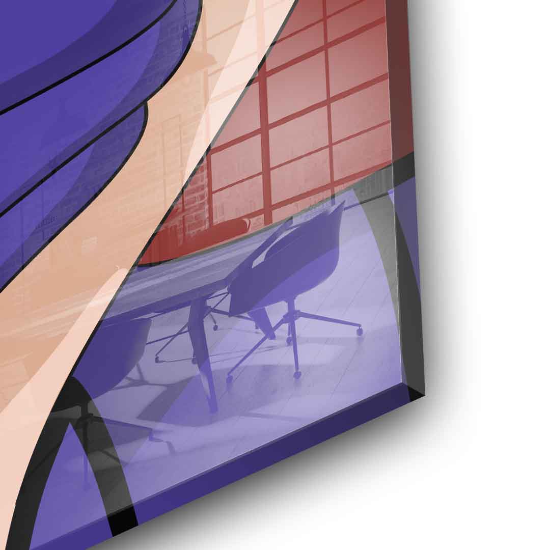 Melting Jessica - Acrylic glass