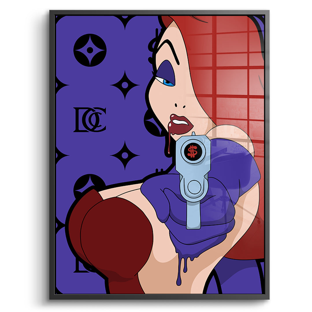 Melting Jessica - Acrylic glass