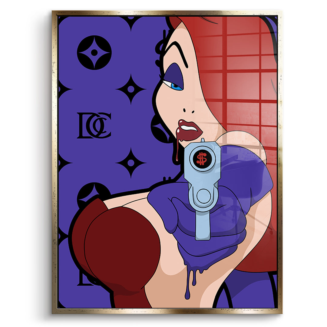 Melting Jessica - Acrylic glass