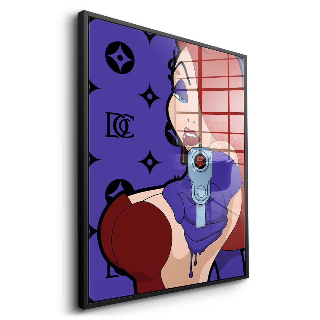 Melting Jessica - Acrylic glass