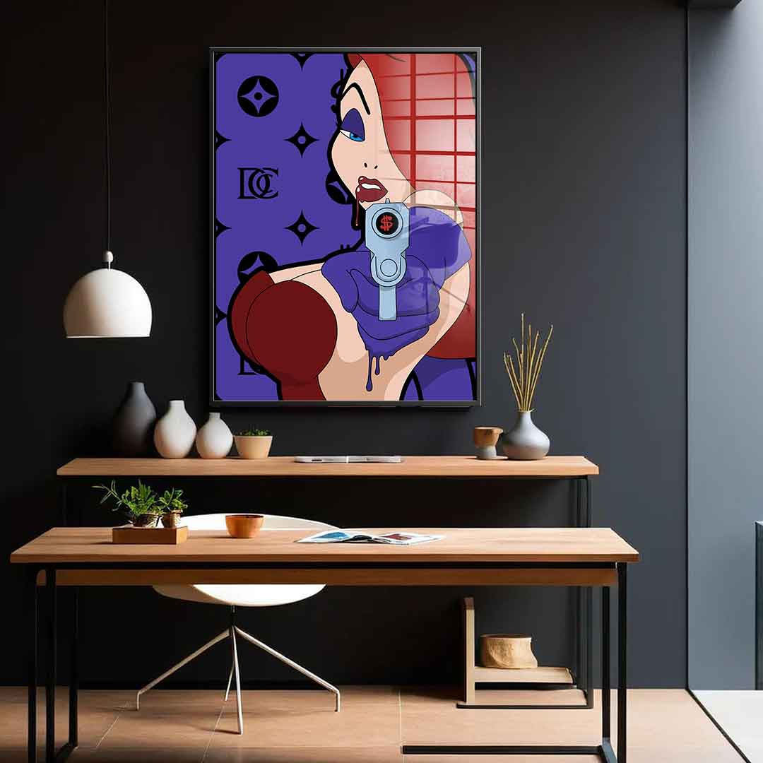 Melting Jessica - Acrylic glass