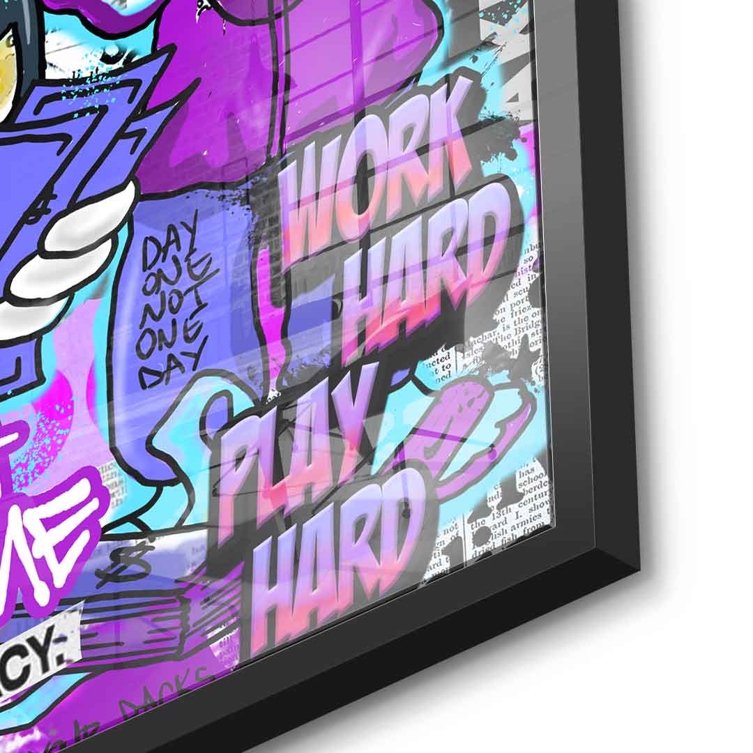 Mick & Don Check$ - Acrylglas