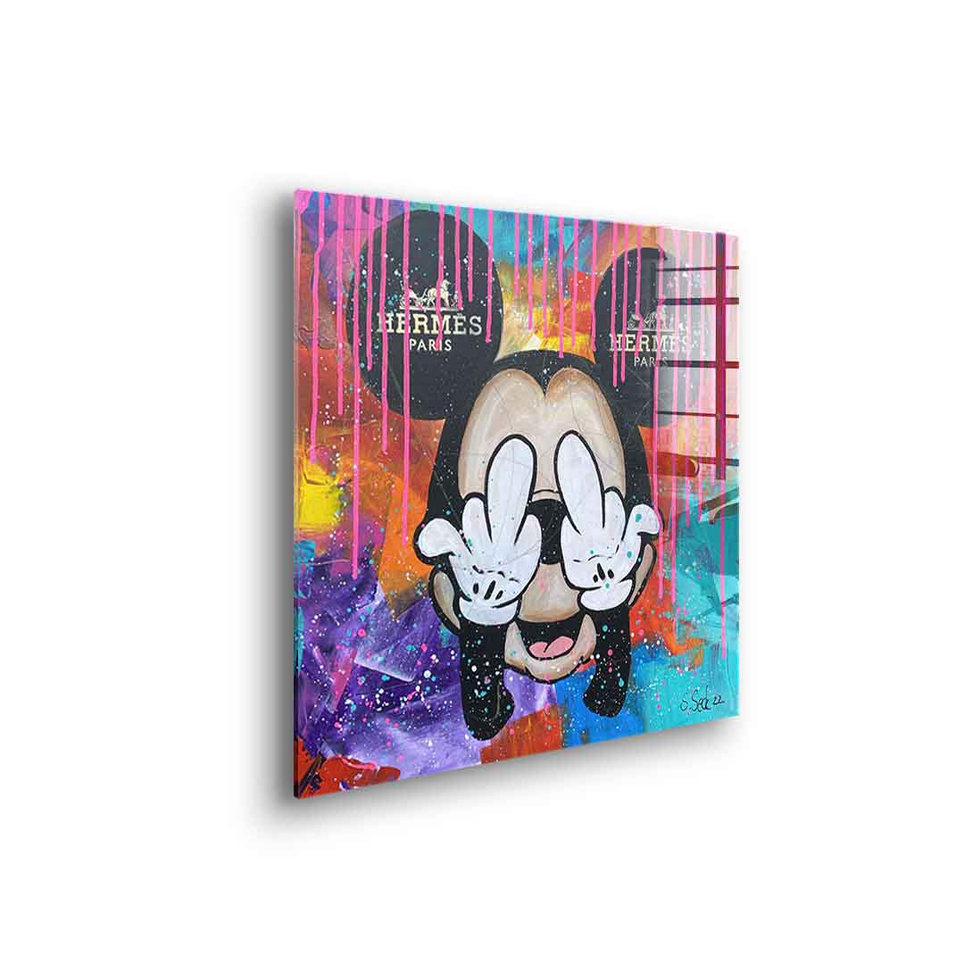 Mickey Hermes - Acrylglas