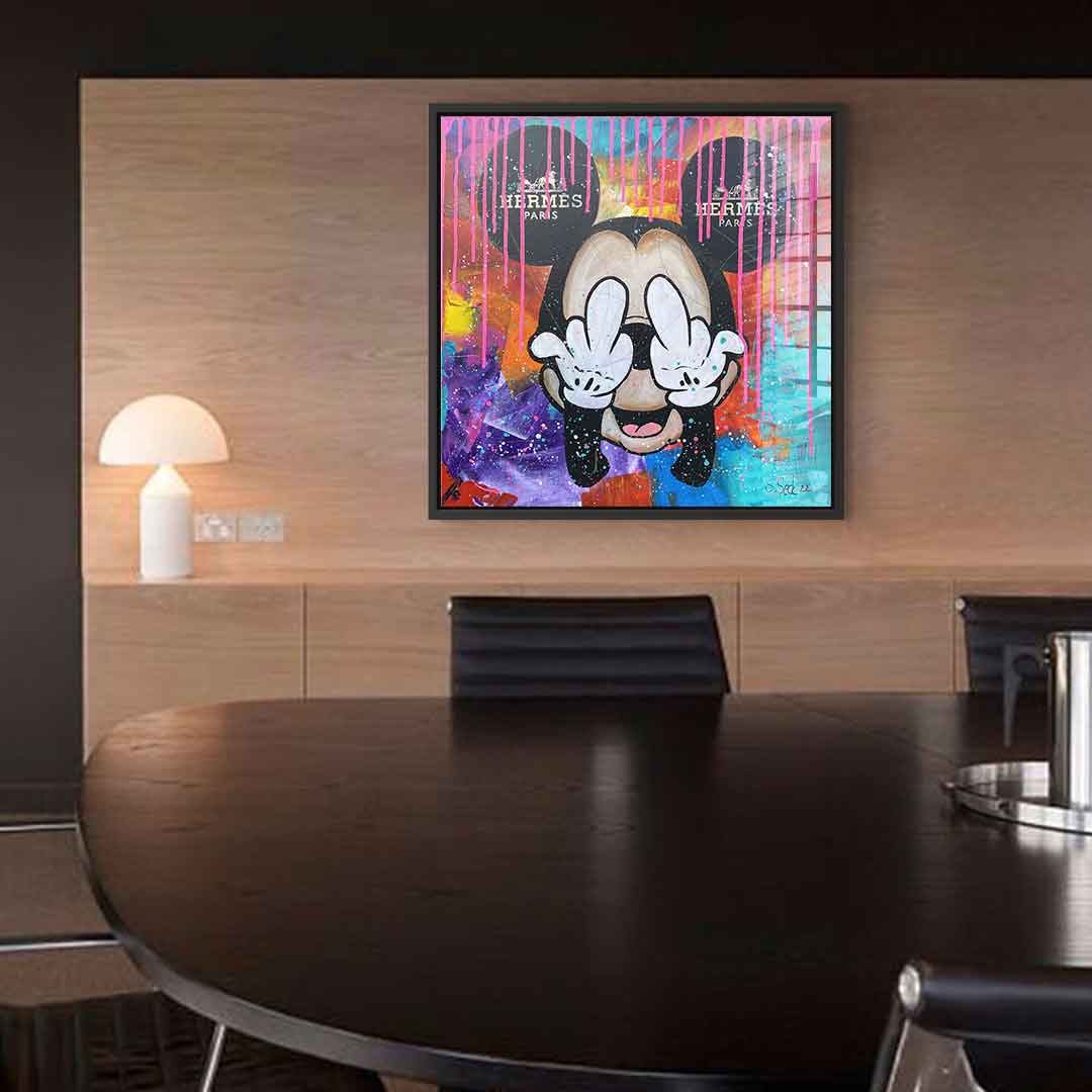 Mickey Hermes - Acrylglas