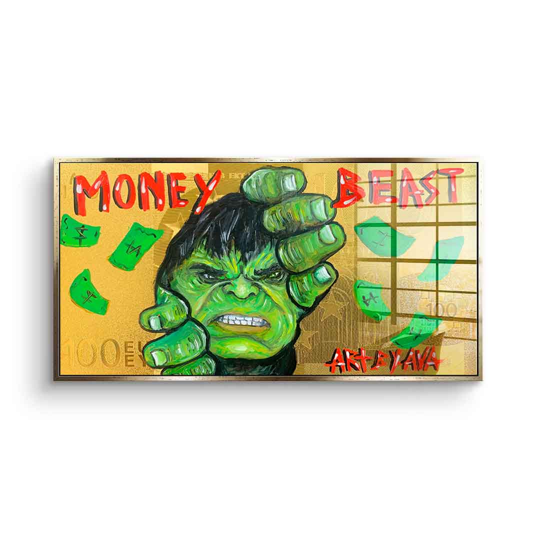 Money Hulk - Acrylglas
