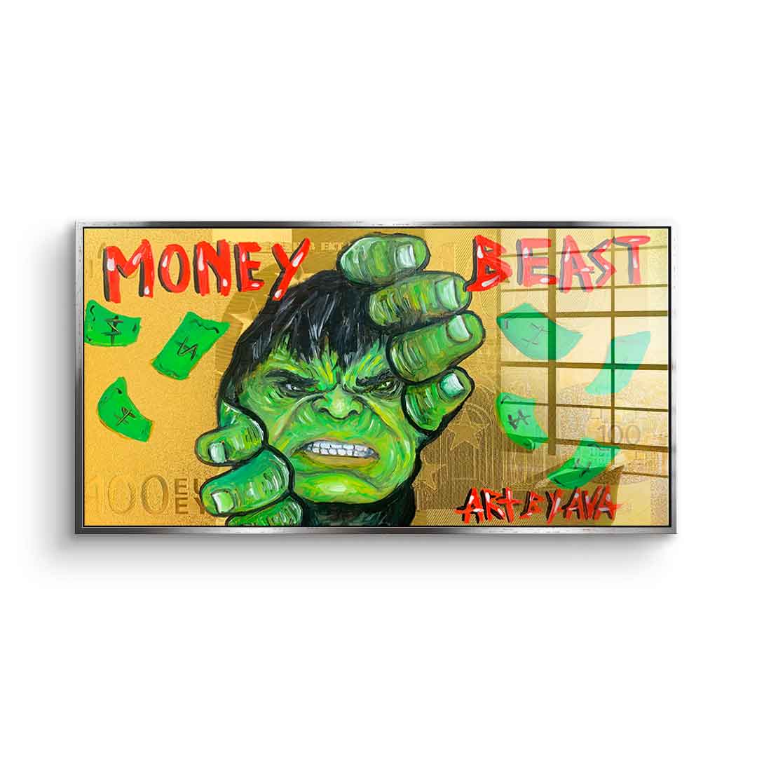 Money Hulk - Acrylglas