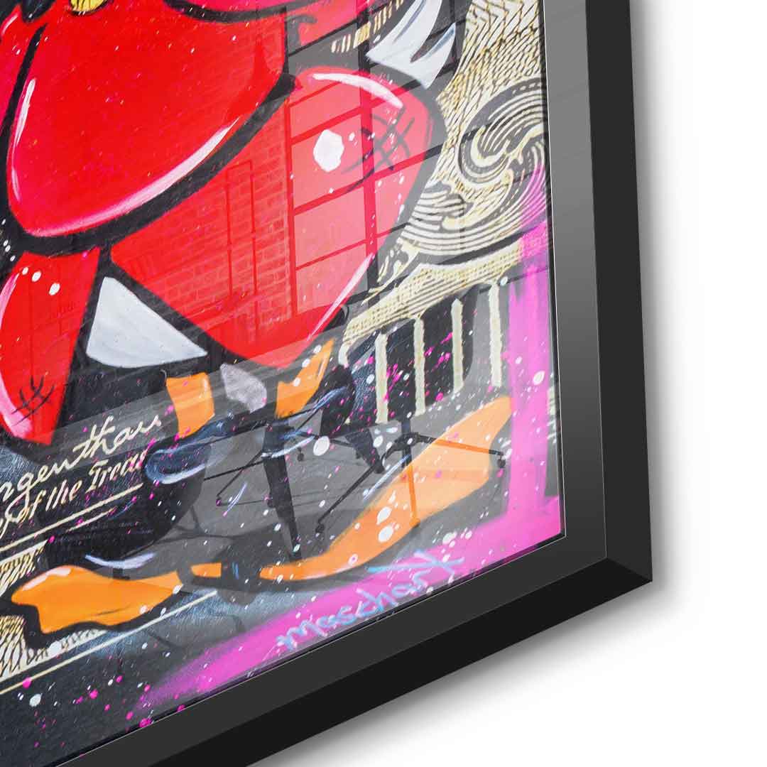 Money Never Sleep 3.0 - Acrylic Glass