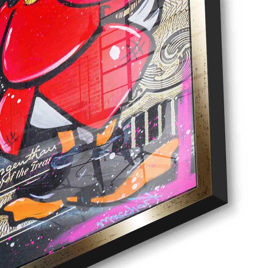 Money Never Sleep 3.0 - Acrylic Glass