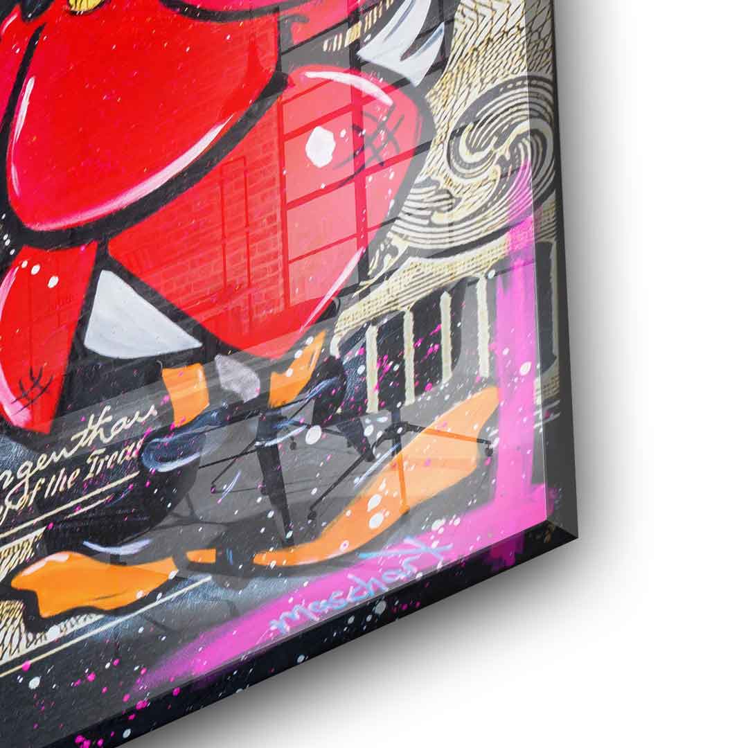 Money Never Sleep 3.0 - Acrylic Glass