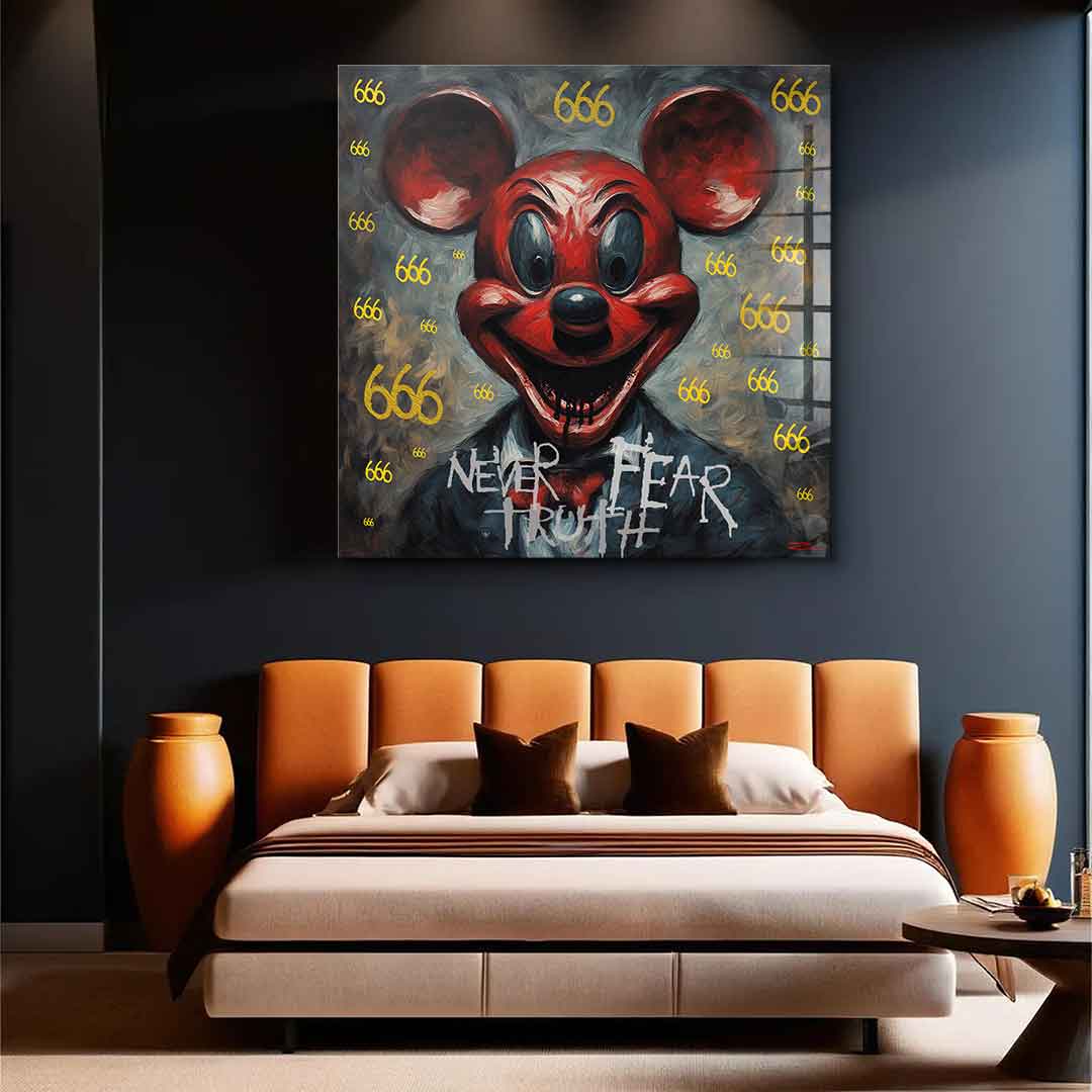 Never Fear Truth - acrylic glass