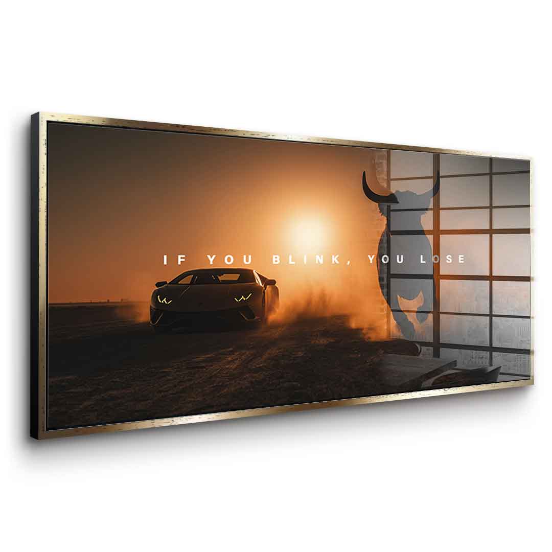 No Blink ( Lambo ) - Acrylglas