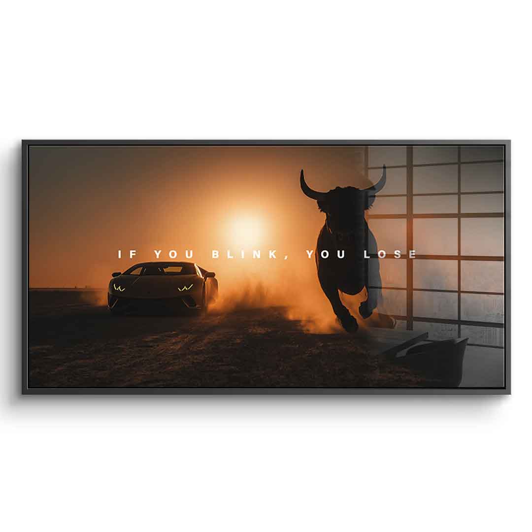 No Blink ( Lambo ) - Acrylglas