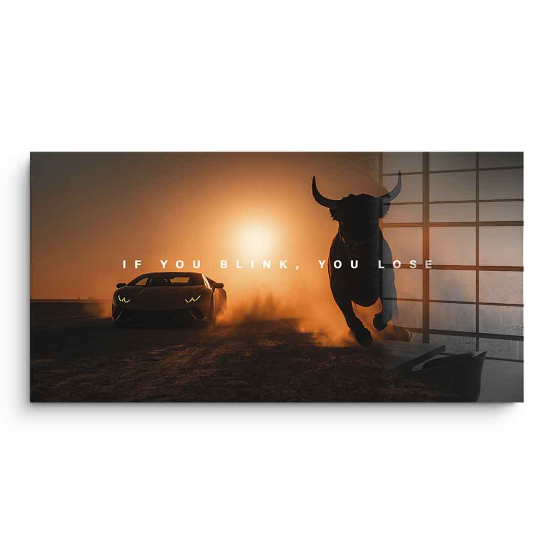 No Blink ( Lambo ) - Acrylglas