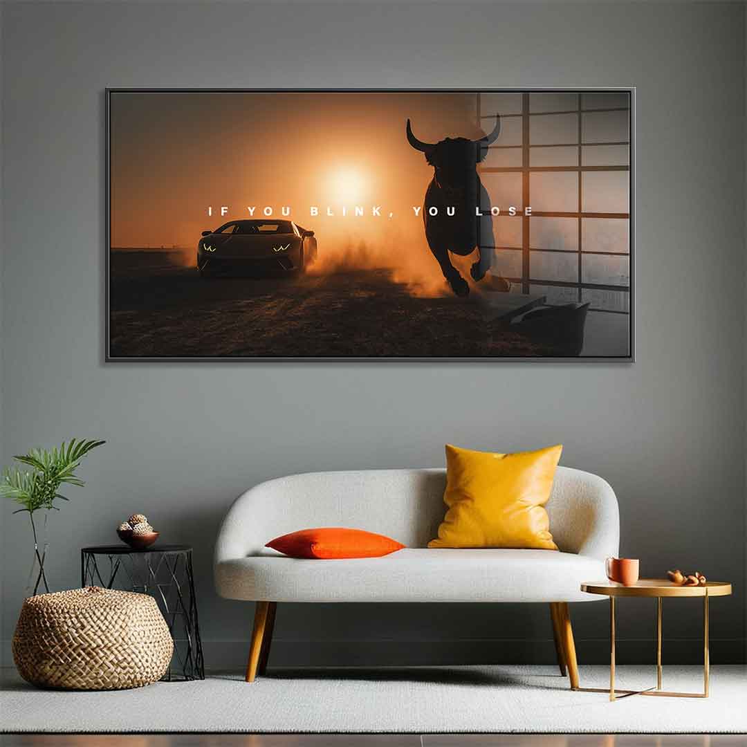 No Blink ( Lambo ) - Acrylglas