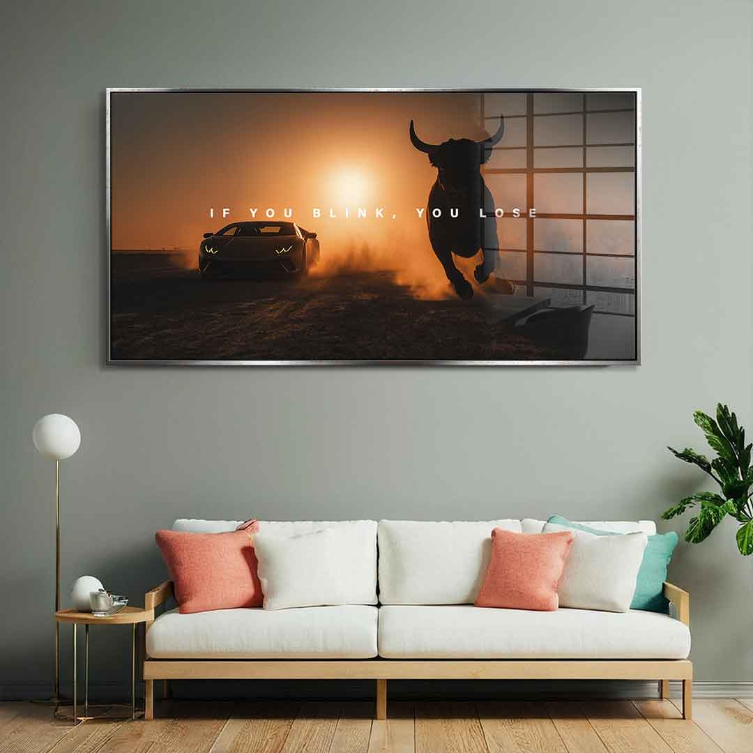 No Blink ( Lambo ) - Acrylglas