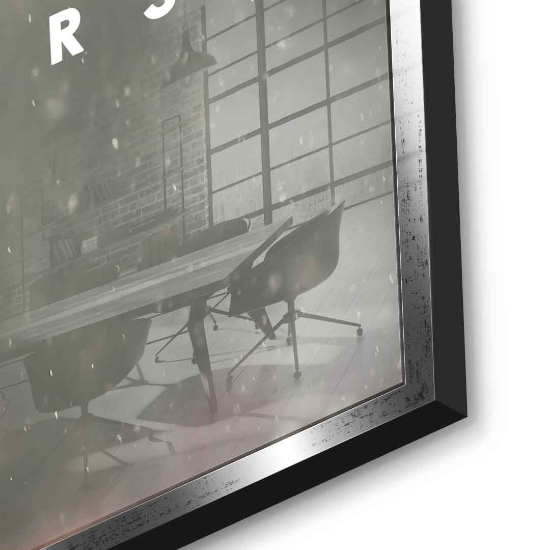 No Rain No Flowers - Acrylglas