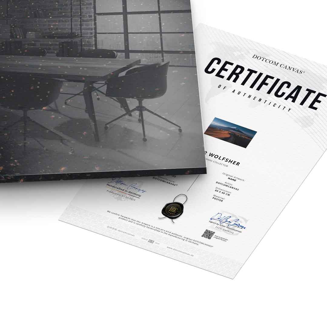 No finish line in Mind - Acrylglas