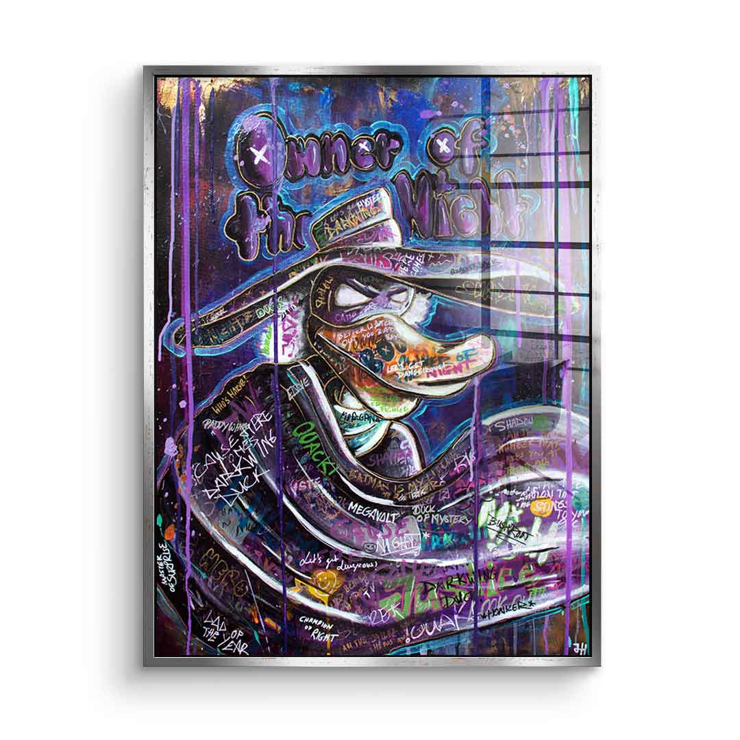 Owner of the Night - Acrylglas