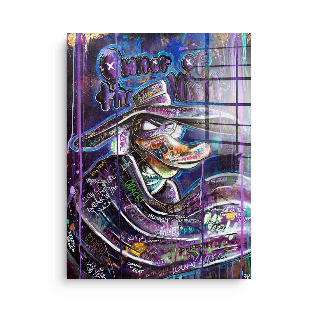 Owner of the Night - Acrylglas