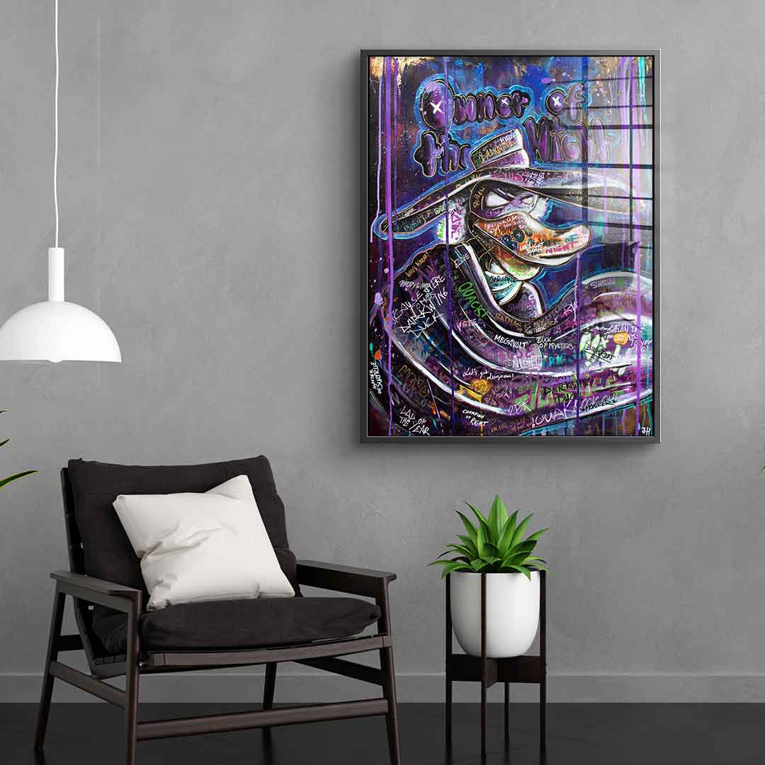 Owner of the Night - Acrylglas