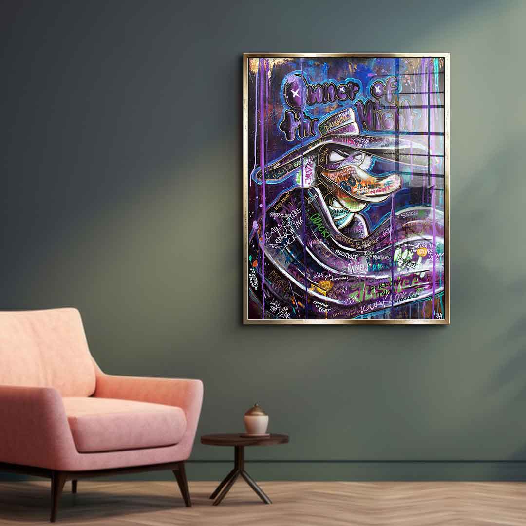 Owner of the Night - Acrylglas