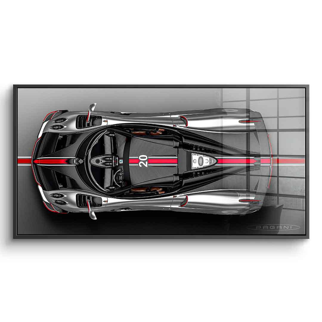 Pagani Huayra Roadster BC - Acrylic glass