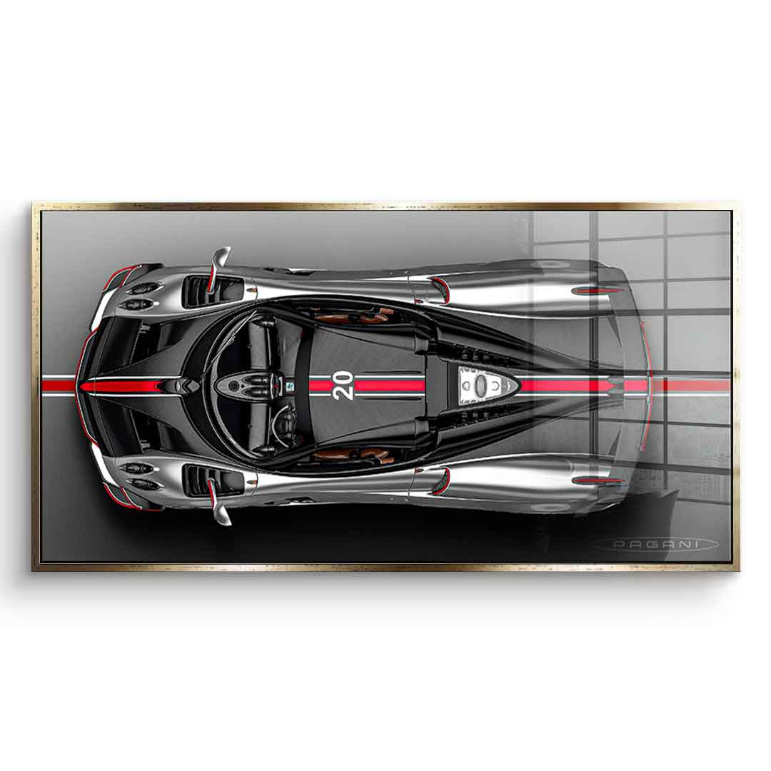Pagani Huayra Roadster BC - Acrylic glass