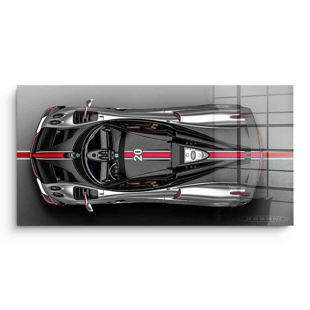 Pagani Huayra Roadster BC - Acrylic glass