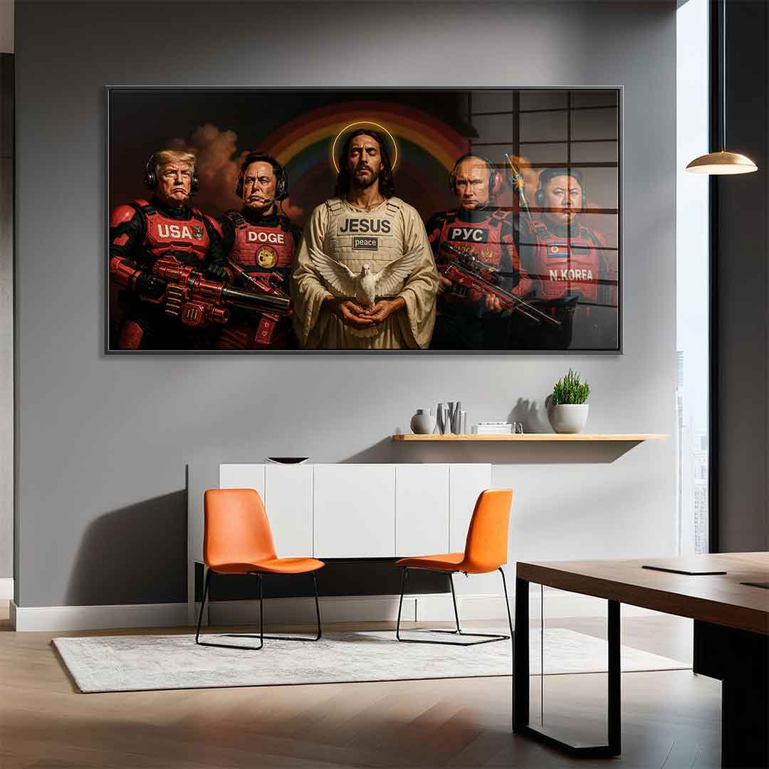 Peace, No War - acrylic glass