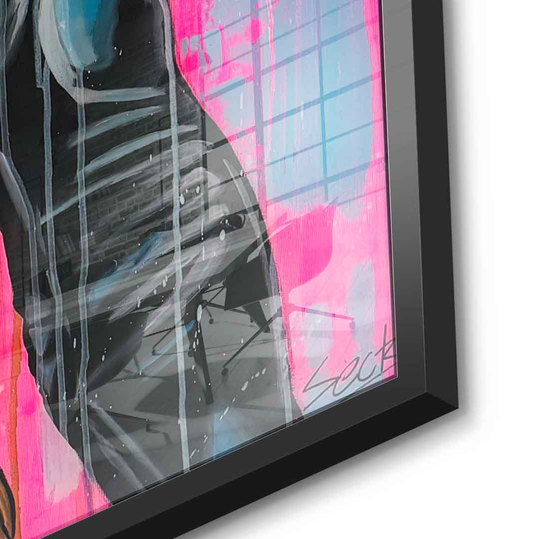 Pink Frozen - Acrylglas