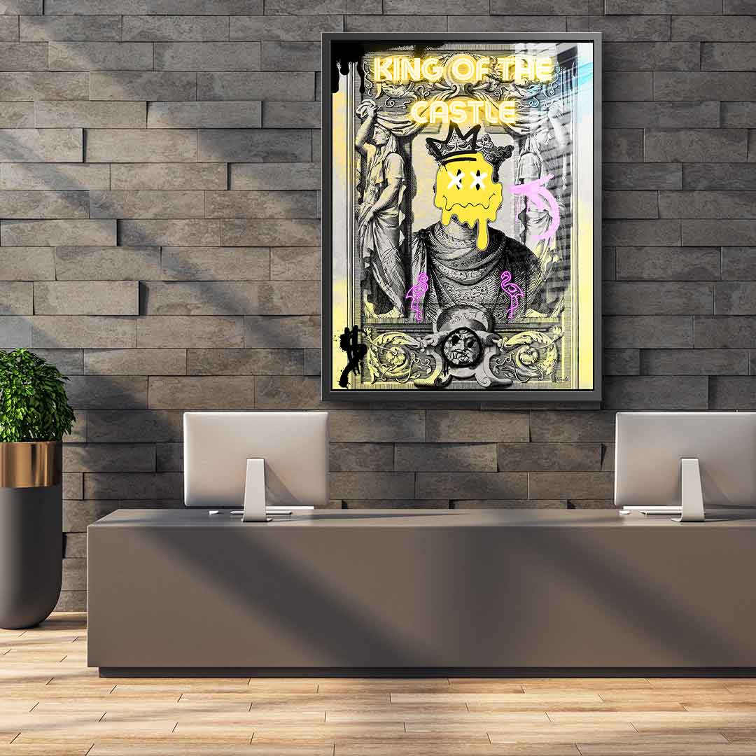 King of the Castle - acrylic glass