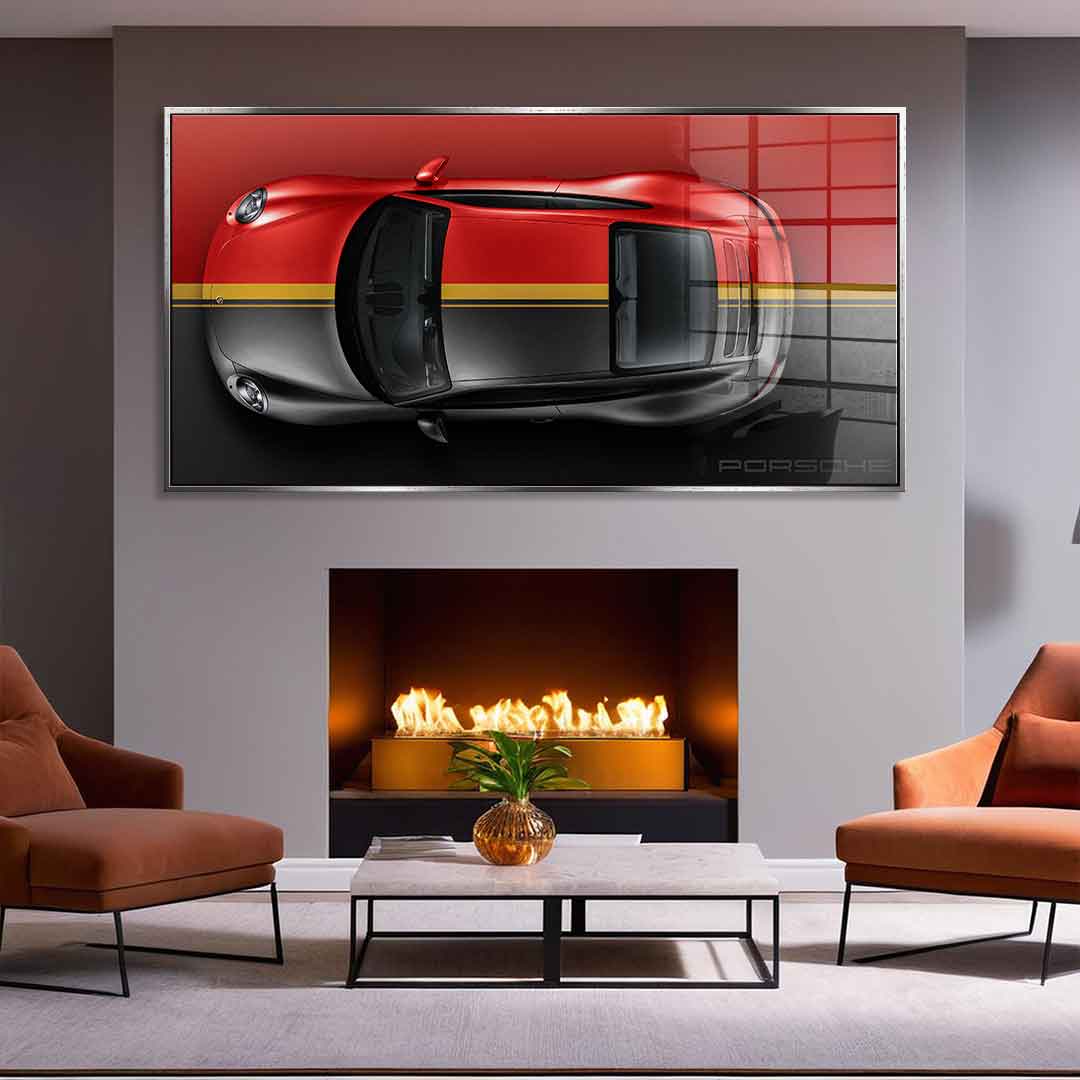 Porsche 911 Carrera - acrylic glass