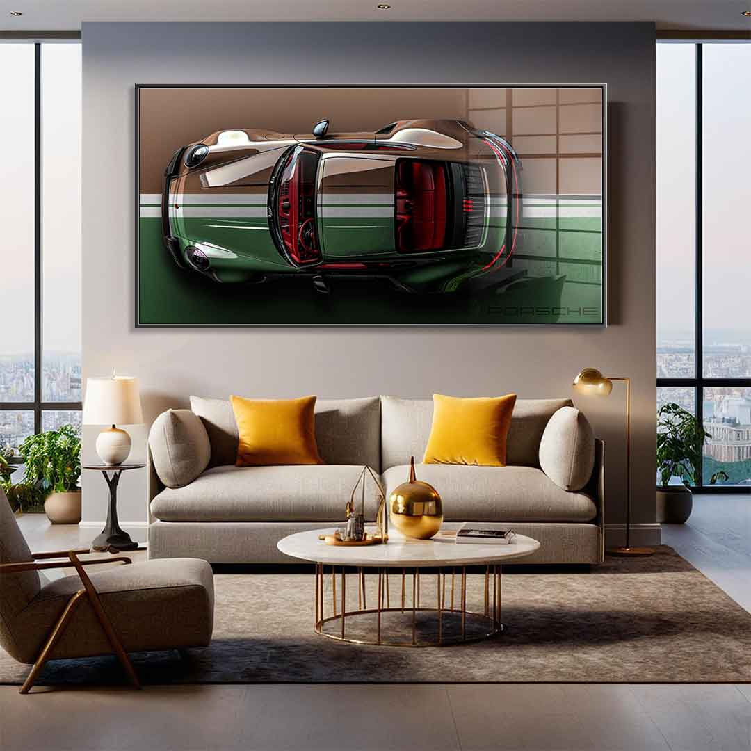 Porsche 911 Targa - acrylic glass